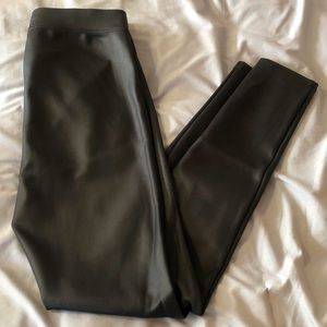 Pleather leggings